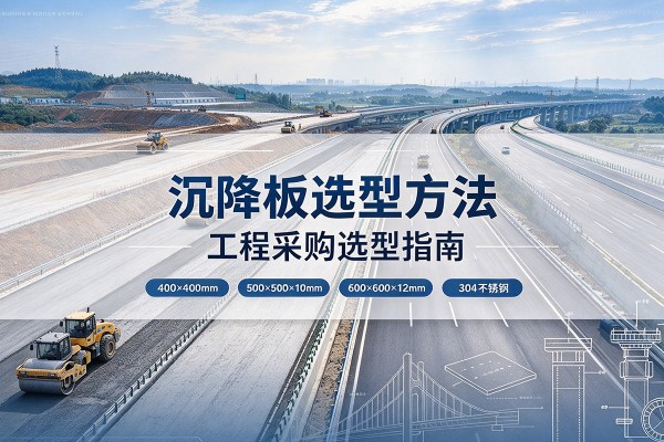 江南沉降板选择方法