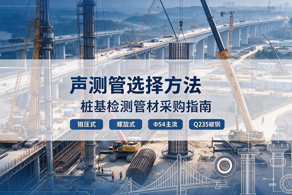 江南声测管选型标准