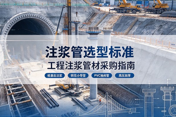 江南注浆管选型标准