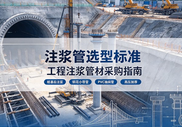 江南注浆管选型标准